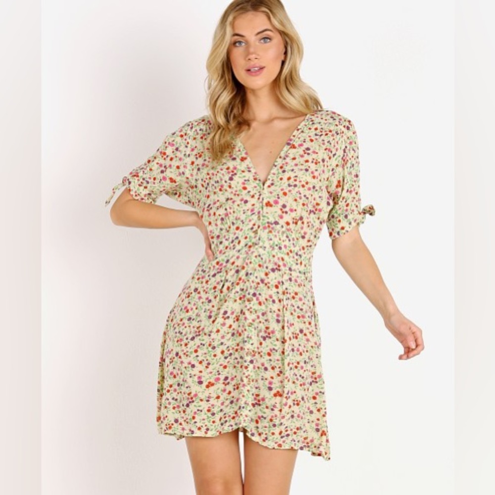 Faithfull the Brand Marianne Bastille Mini Dress